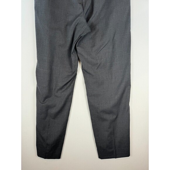 Ermenegildo Zegna Mens Pants Gray Dress Straight Trouser Workwear Formal 34x31 - Picture 5 of 14